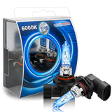 2x HB3 9005 60W SUPER XENON WHITE HEADLIGHT & FOGLIGHT BULBS 6000K