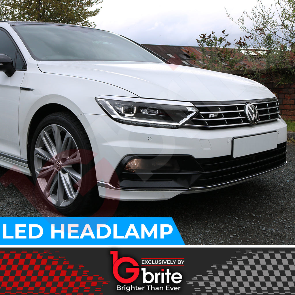 VW Passat B8 3G 15+ LED Bi-Xenon Matrix Sequential Indicator Headlamps
