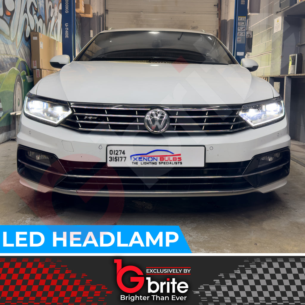 VW Passat B8 3G 15+ LED Bi-Xenon Matrix Sequential Indicator Headlamps