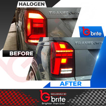 Load image into Gallery viewer, VW Transporter T6 LED Rear Tail Lights Sequential RED T6.1 STYLE 2015-2019