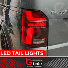 Load image into Gallery viewer, VW Transporter T6 LED Rear Tail Lights Sequential RED T6.1 STYLE 2015-2019