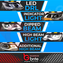 Load image into Gallery viewer, VW Tiguan MK1 Facelift 2012-2015 Bi LED R Line STYLE LED DRL Headlights