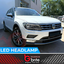 Load image into Gallery viewer, VW Tiguan MK2 FACELIFT 2015-20 LED Headlights R-Line Matrix Design DRL Sequential lamps