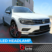 Load image into Gallery viewer, VW Tiguan MK3 2015-20 LED Headlights R-Line Matrix Design DRL Sequential lamps