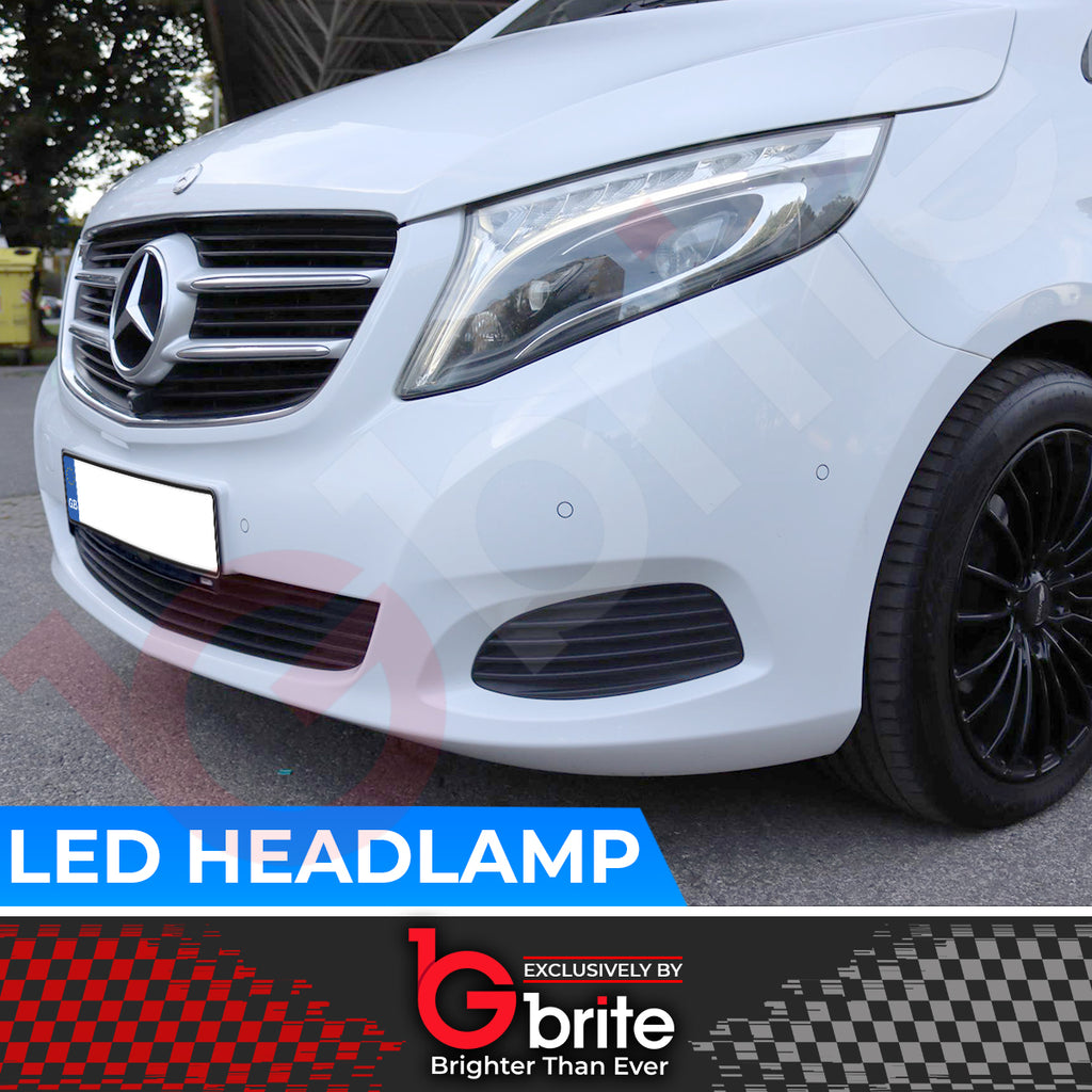 Mercedes Vito V-Class W447  Bi-LED Headlights Upgrade DRL Facelift Headlamps 2014–2020