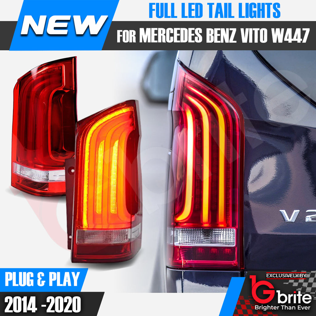 Mercedes Benz Vito W447 2014-2020 LED Sequential Dynamic Tail Light Lamps