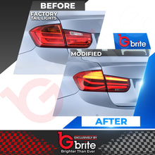 Load image into Gallery viewer, BMW 3 Series F30 F80 M3 12-19 LED LCI Dynamic Turn Signal Rear Tail Lights Lamps Red