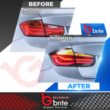 Load image into Gallery viewer, BMW 3 Series F30 F80 M3 12-19 LED LCI Dynamic Turn Signal Rear Tail Lights Lamps Smoked