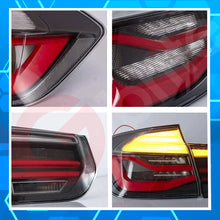 Load image into Gallery viewer, BMW 3 Series F30 F80 M3 12-19 LED LCI Dynamic Turn Signal Rear Tail Lights Lamps Smoked