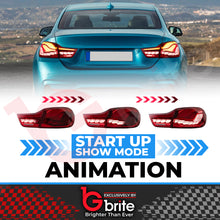 Load image into Gallery viewer, BMW 4 SERIES F32 F33 F36 2014-2020 OLED STYLE LED SEQUENTIAL DYNAMIC TAIL LAMPS