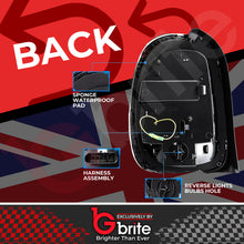 Load image into Gallery viewer, Mini Cooper F55 F56 F57 LED Dyanmic Sequential Union Jack Tail Lights Chrome 14-18