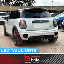 Load image into Gallery viewer, Mini Cooper F55 F56 F57 SMOKED LED Dynamic Sequential Union Jack Tail Lights 14-18