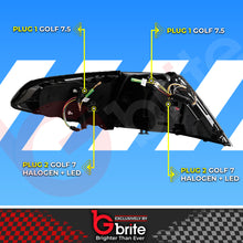 Load image into Gallery viewer, VW Golf MK7.5 Style SMOKED LED TAIL LAMPS LIGHTS FOR VW MK7 SEQUENTIAL FLOWING INDICATOR