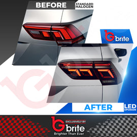 VW Tiguan MK2 & MK3 LED Sequential Dynamic Tail Light Lamps 2016-2022