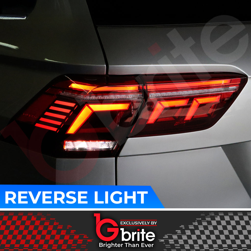 VW Tiguan MK2 & MK3 LED Sequential Dynamic Tail Light Lamps 2016-2022
