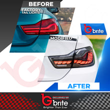 Load image into Gallery viewer, BMW 4 SERIES F32 F33 F36 2014-2020 SMOKED OLED STYLE LED SEQUENTIAL DYNAMIC TAIL LAMPS