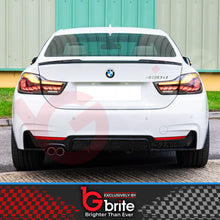 Load image into Gallery viewer, BMW 4 SERIES F32 F33 F36 2014-2020 SMOKED OLED STYLE LED SEQUENTIAL DYNAMIC TAIL LAMPS