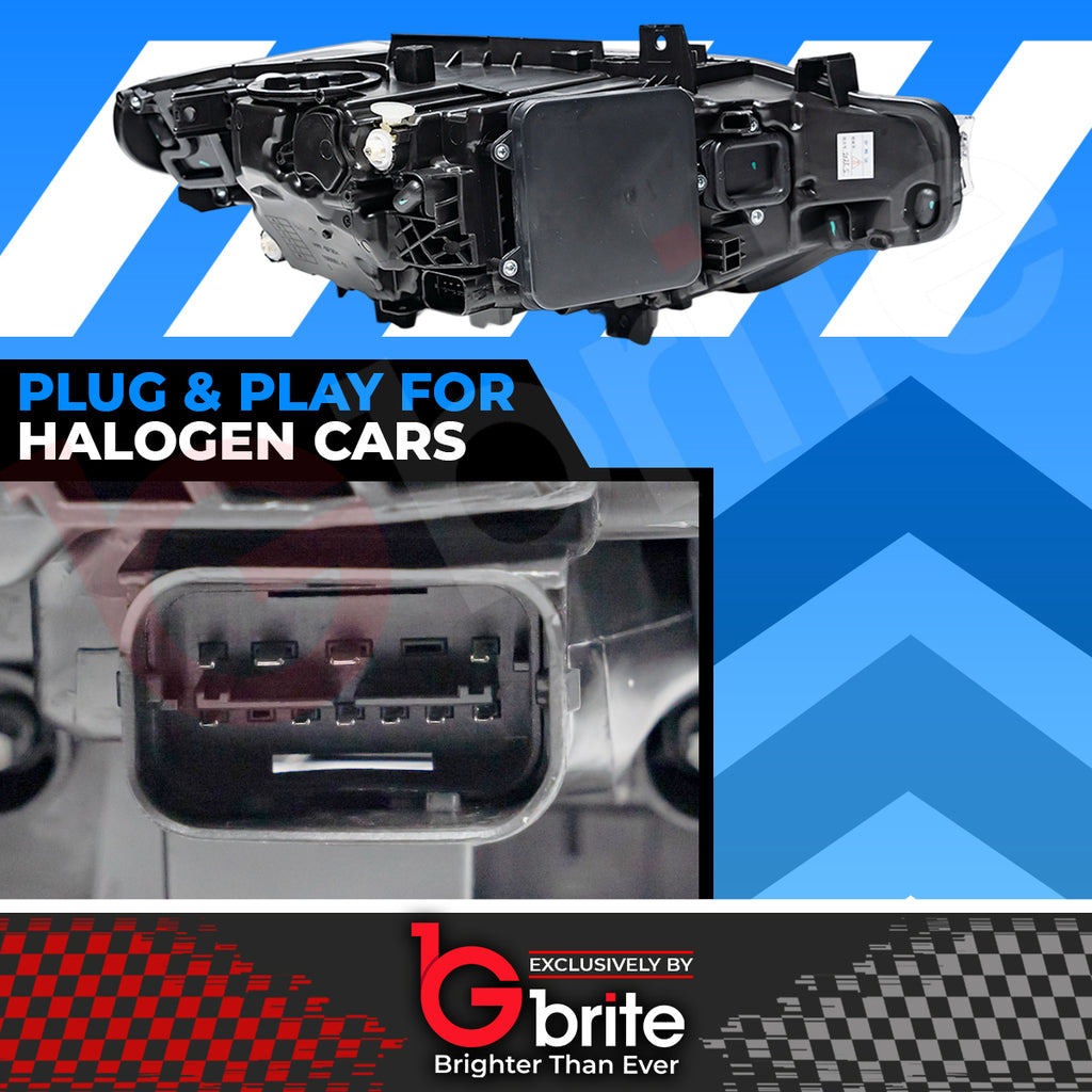 BMW F30 3 Series G20 Style Headlamps with Start-up Show Mode LED DRL Indicator Upgrade 2012-18