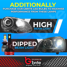 Load image into Gallery viewer, VW Golf MK5 Black Edition R32 Style 04-09 Chrome Projector Headlamps