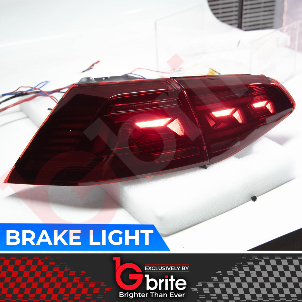 VW GOLF MK7 ANIMATION STYLE LED TAIL LIGHTS 2013-17 WITH DYNAMIC SEQUENTIAL INDICATORS