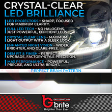 Load image into Gallery viewer, VW TRANSPORTER T5.1 LED BI-XENON HEADLAMPS 2010-15 DRL SEQUENTIAL INDICATOR