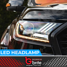 Load image into Gallery viewer, Ford Ranger T7 &amp; T8 MUSTANG STYLE LED DRL HEADLIGHTS 2016-22 SEQUENTIAL INDICATOR