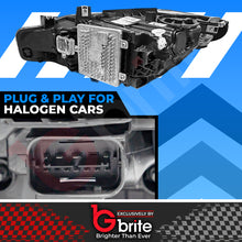 Load image into Gallery viewer, BMW F30 3 Series LCI Style Headlamps with LED DRL Indicator Upgrade 2012-15