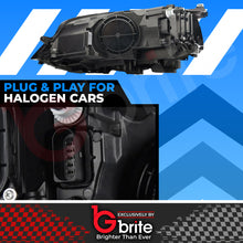 Load image into Gallery viewer, VW GOLF MK7 DRL BI XENON RED GTi STYLE DAYTIME RUNNING LIGHT SEQUENTIAL HEADLMAPS
