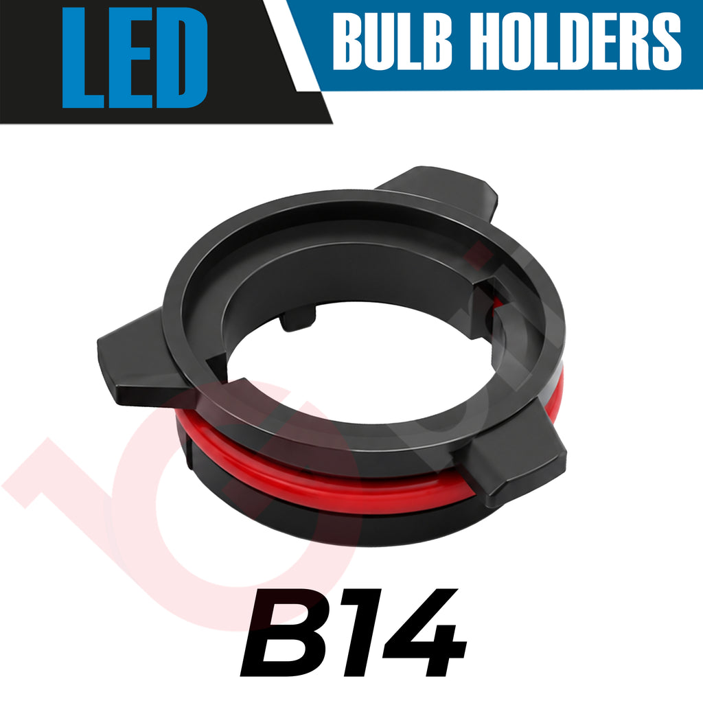 2x Aftermarket LED Bulb Holders – Headlight Adapter Clips