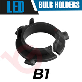 2x Aftermarket LED Bulb Holders – Headlight Adapter Clips