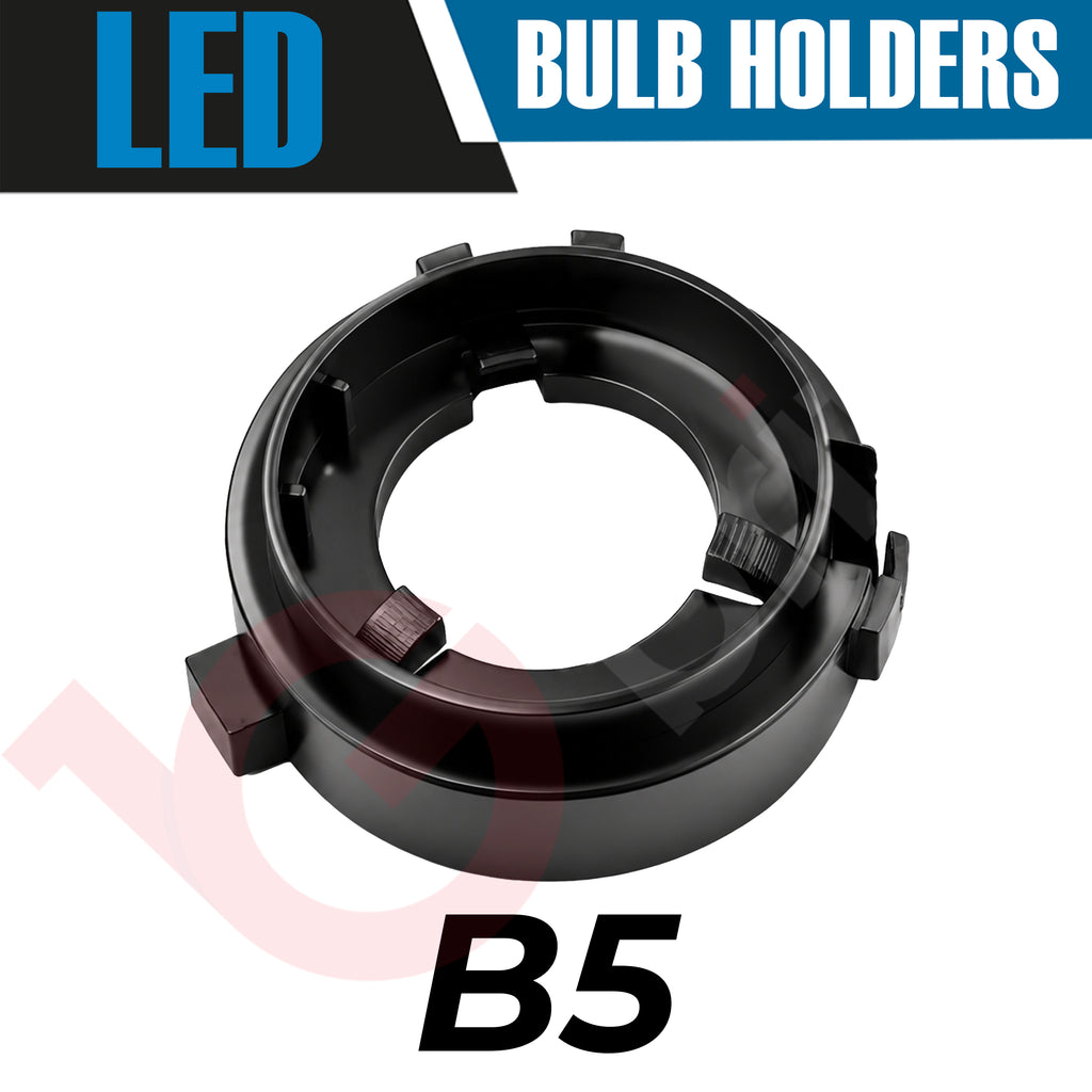 2x Aftermarket LED Bulb Holders – Headlight Adapter Clips