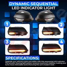 Load image into Gallery viewer, 2x DYNAMIC LED WING MIRROR INDICATOR UNITS FOR VW GOLF MK6 GTI GTD R20