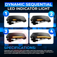 Load image into Gallery viewer, 2x DYNAMIC LED WING MIRROR INDICATOR UNITS FOR VW JETTA VW POLO MK5 6R/C 09-17