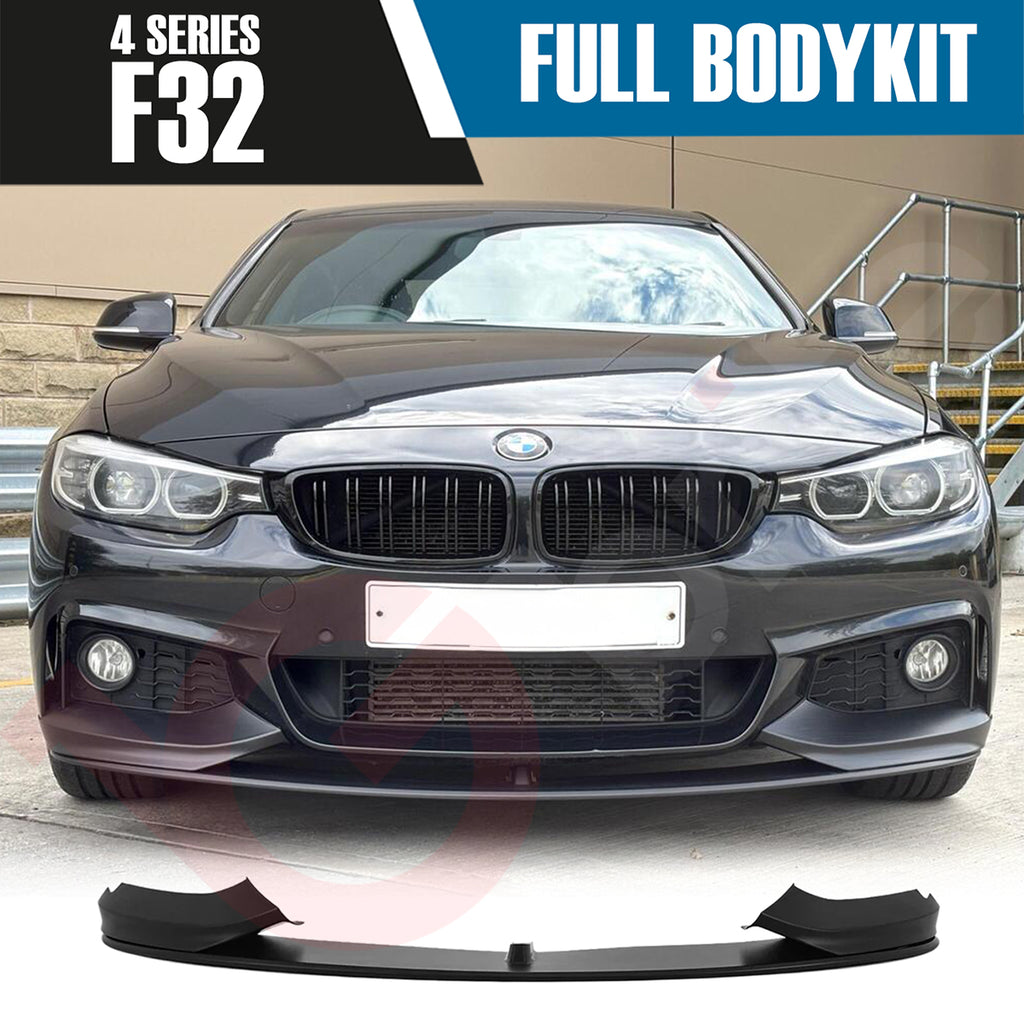 BMW 4 SERIES F32 COUPE 2013 - 2019 MATT BLACK FULL BODYKIT