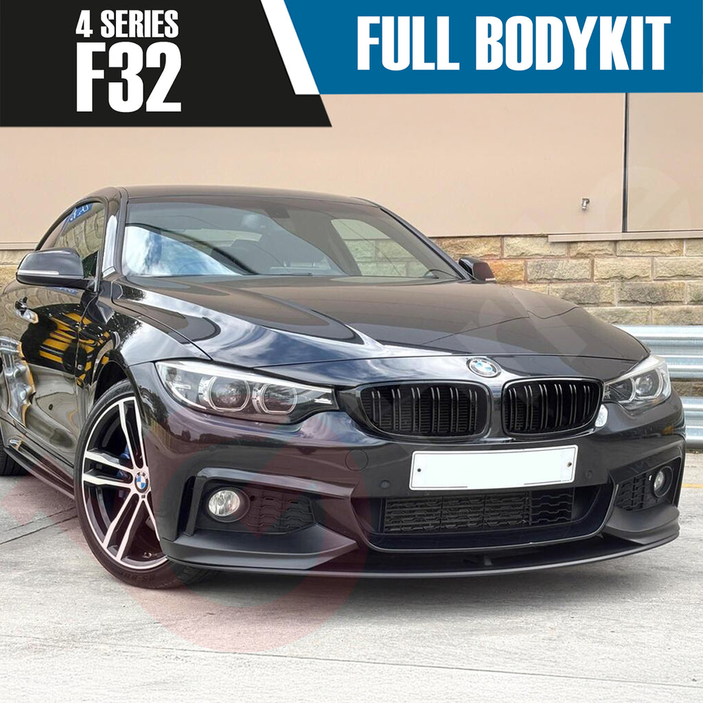 BMW 4 SERIES F32 COUPE 2013 - 2019 MATT BLACK FULL BODYKIT