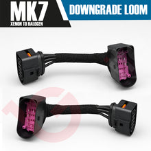 Load image into Gallery viewer, VW Golf MK7 BIXENON RETROFIT DOWNGRADE ADAPTER HARNESS LOOM XENON TO HALOGEN  2013–2016