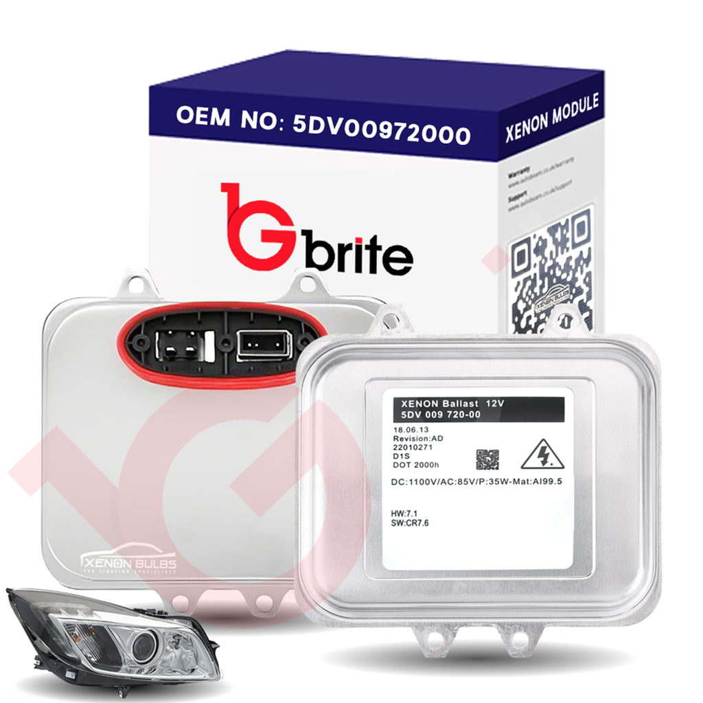 OEM XENON HEADLIGHT BALLAST CONTROL MODULE UNIT 5DV00972000 FOR VAUXHALL INSIGINA 2008-2013