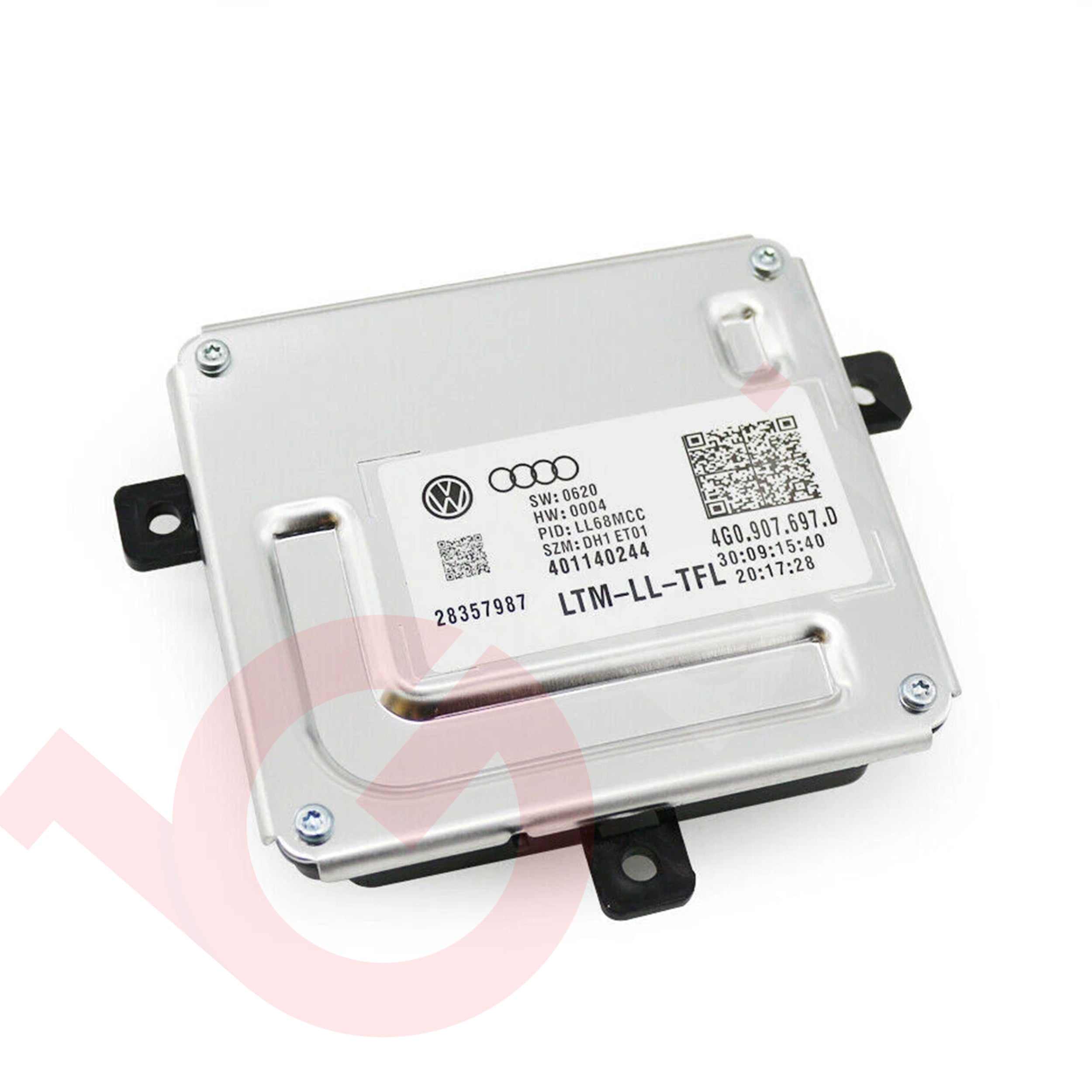 LED Daytime Running Light Headlight Module Control Unit 4G0907697D Replacement for Delphi