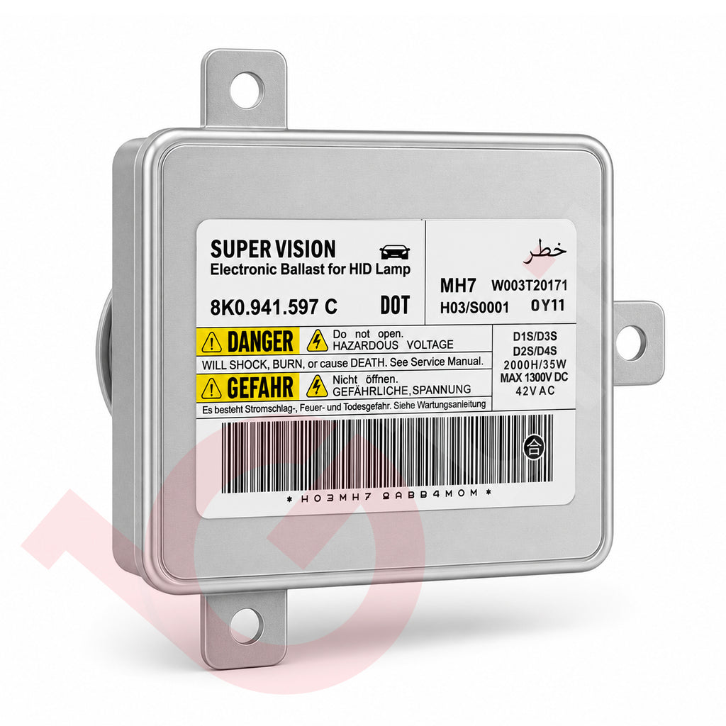 OEM 8K0941597B W003T18471 Xenon Headlight HID Ballast D3S D4S Audi VW Headlight Control Unit