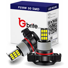 Load image into Gallery viewer, 2x PS19W 36 SMD LED DRL BULBS 6000K WHITE CANBUS ERROR FREE PSX24W 5202 H16