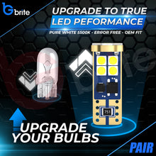 Load image into Gallery viewer, 2x T10 501 W5W 12 SMD LED SIDE LIGHT BULBS ERROR FREE CANBUS