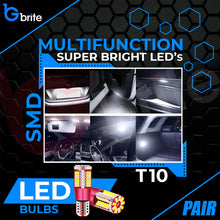 Load image into Gallery viewer, 2x T10 501 W5W 57 SMD LED SIDE LIGHT BULBS ERROR FREE CANBUS