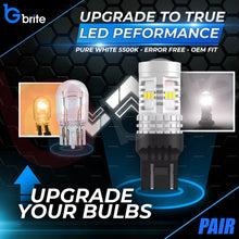Load image into Gallery viewer, 2x T20 7443 W21/5W 14 SMD LED DRL BULBS FOR VW CADDY MK4 UPGRADE XENON WHITE REPLACEMENT BULBS
