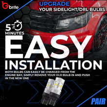 Load image into Gallery viewer, 2x T20 7443 W21/5W 14 SMD LED DRL BULBS FOR VW CADDY MK4 UPGRADE XENON WHITE REPLACEMENT BULBS