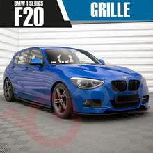 Load image into Gallery viewer, BMW 10 SERIES F20 F21 PRE-LCI 2010-2014 GLOSS BLACK DOUBLE SLAT FRONT KIDNEY GRILLE