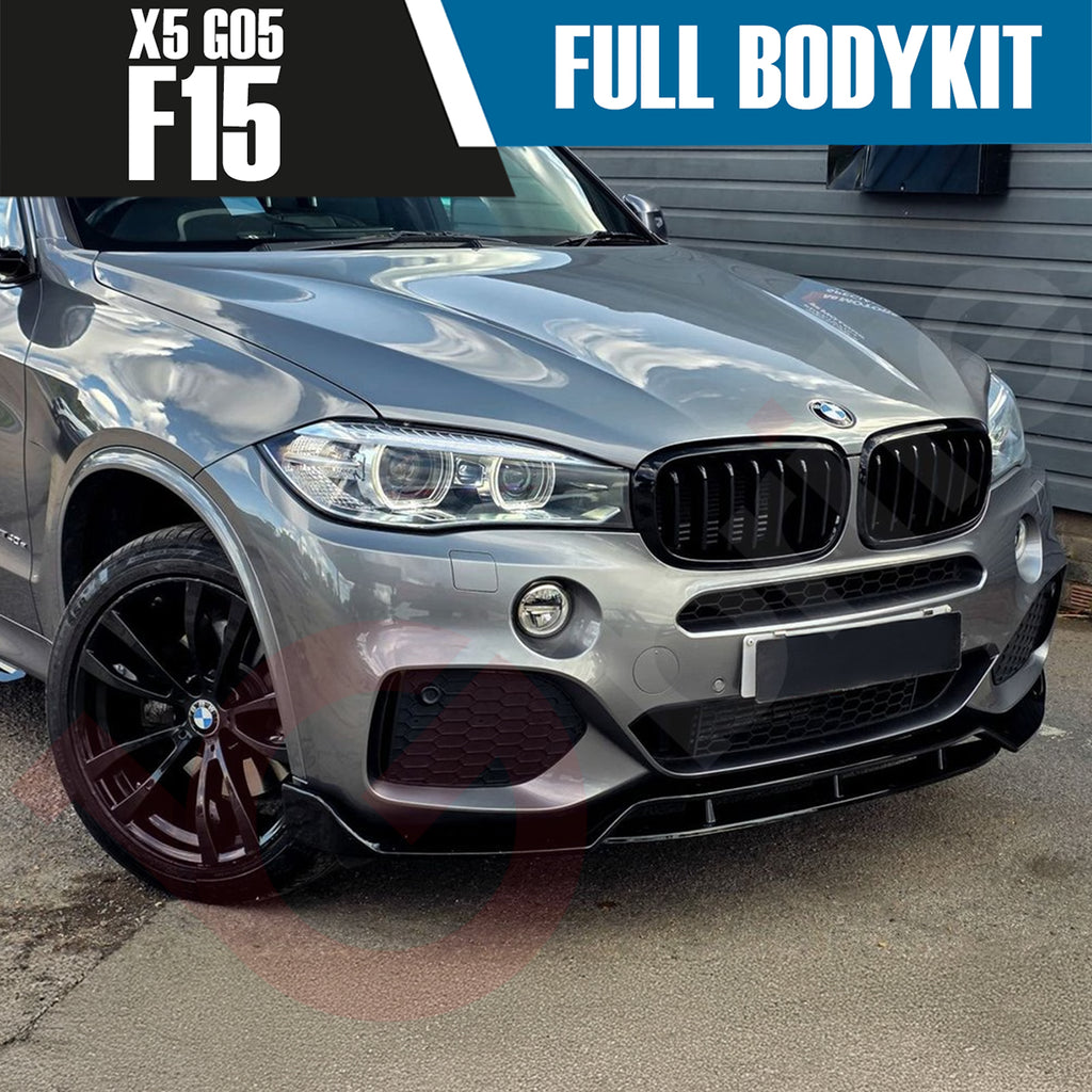 BMW X5 F15 2013 - 2018 GLOSS BLACK G05 STYLE FULL BODYKIT