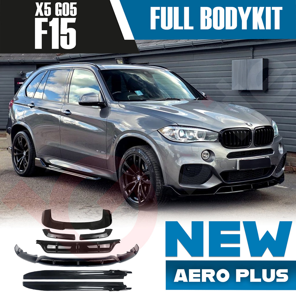 BMW X5 F15 2013 - 2018 GLOSS BLACK G05 STYLE FULL BODYKIT