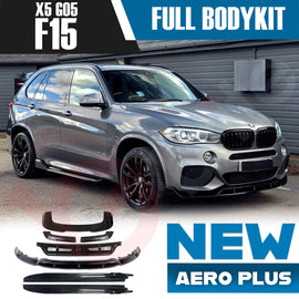 BMW X5 F15 2013 - 2018 GLOSS BLACK G05 STYLE FULL BODYKIT