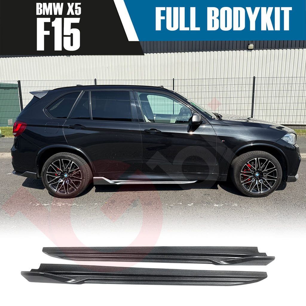 BMW X5 F15 2013 - 2018 CARBON FIBRE STYLE G05 STYLE FULL BODYKIT