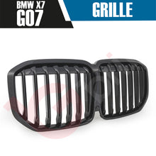 Load image into Gallery viewer, BMW X7 G07 2019-2022 GLOSS BLACK SINGLE SLAT STYLE FRONT KIDNEY GRILLE